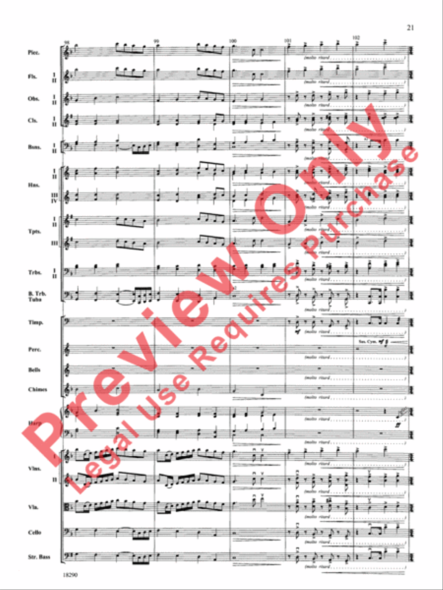 Glorious Sounds of Christmas Full Orchestra scores gallery preview page 22