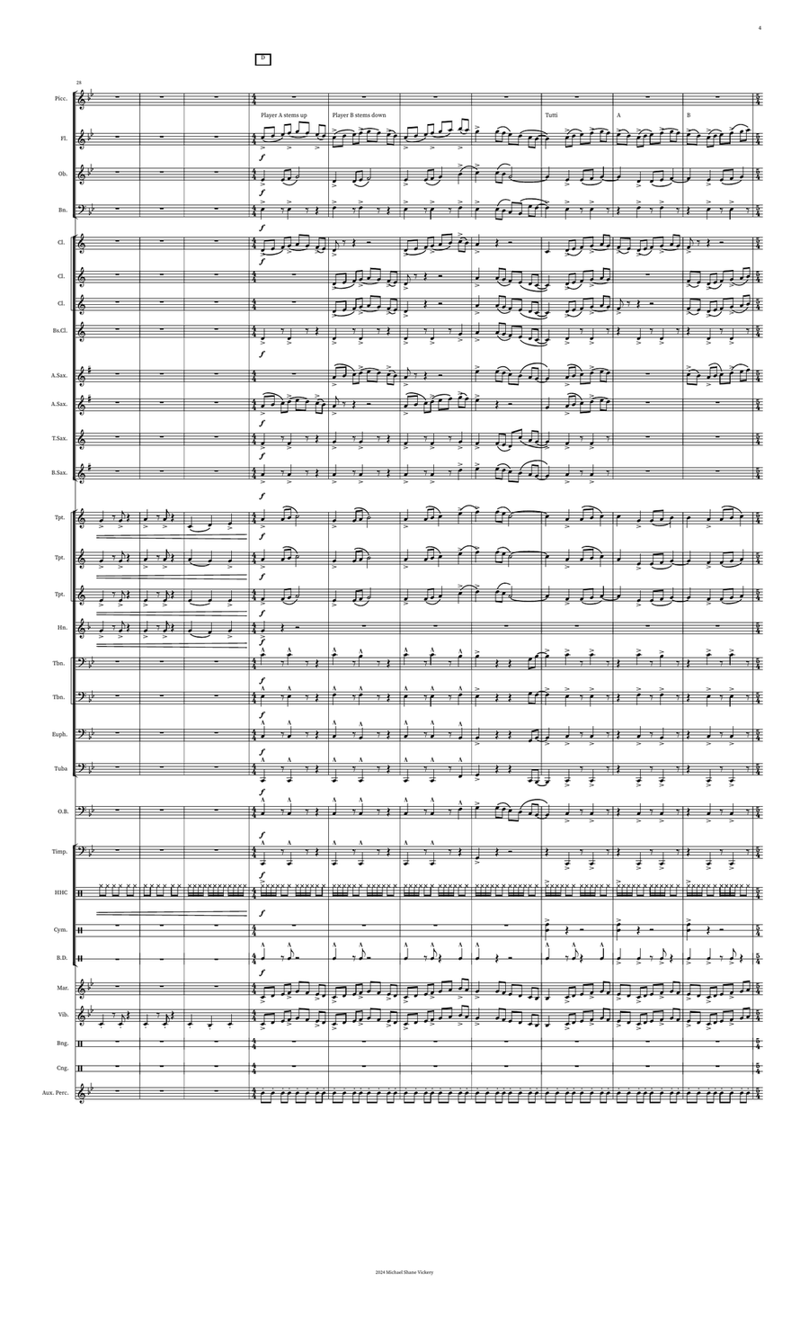 The Bow Rider Concert Band scores gallery preview page 6
