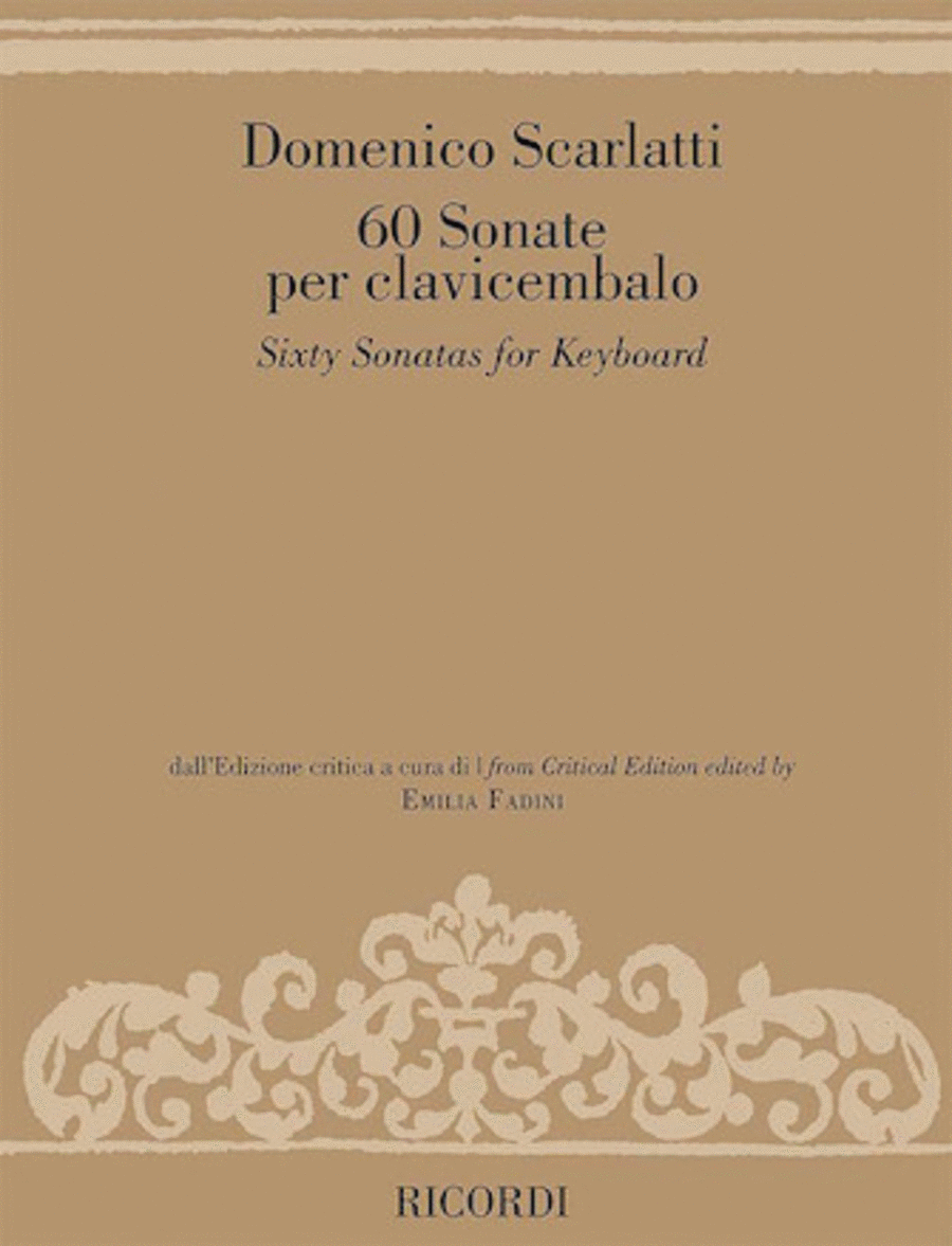 Sixty Sonatas for Keyboard Piano Solo scores gallery preview page 1