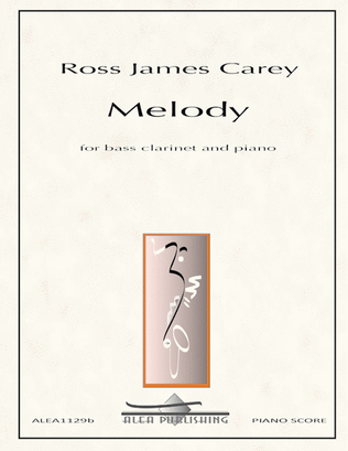 Book cover for Melody (bass clarinet/piano)