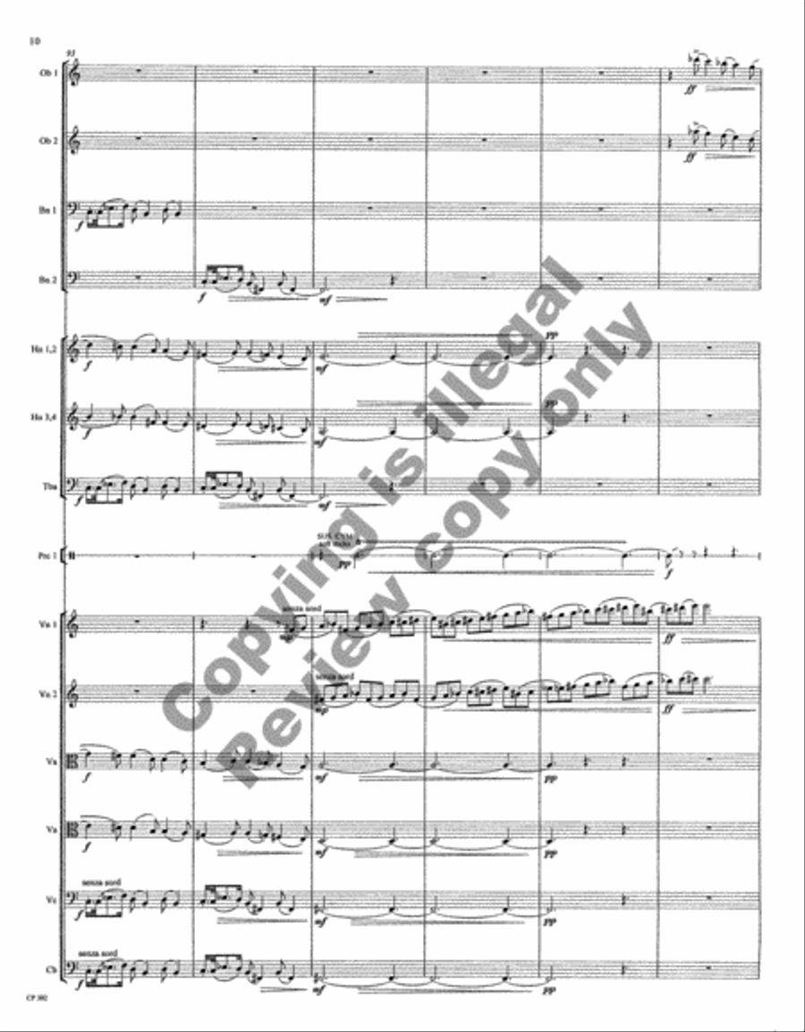Symphony No. 1 Full Orchestra scores gallery preview page 12