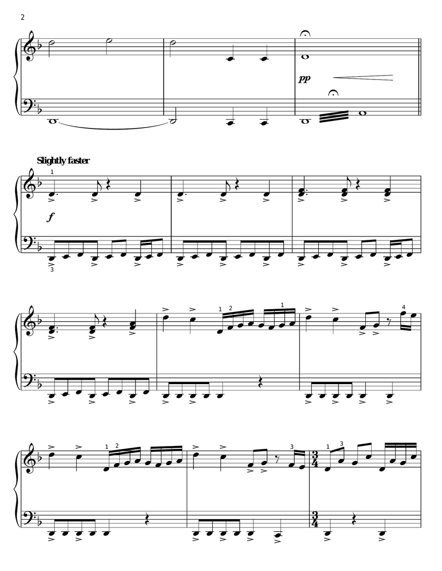 Singapore (from Pirates Of The Caribbean: At World's End) Easy Piano scores gallery preview page 2
