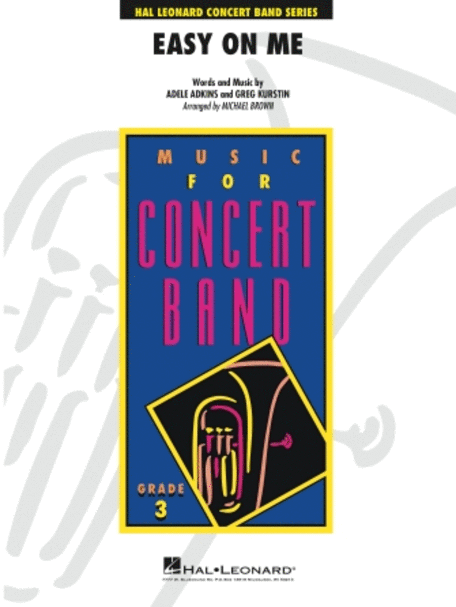 Easy on Me Concert Band scores gallery preview page 1