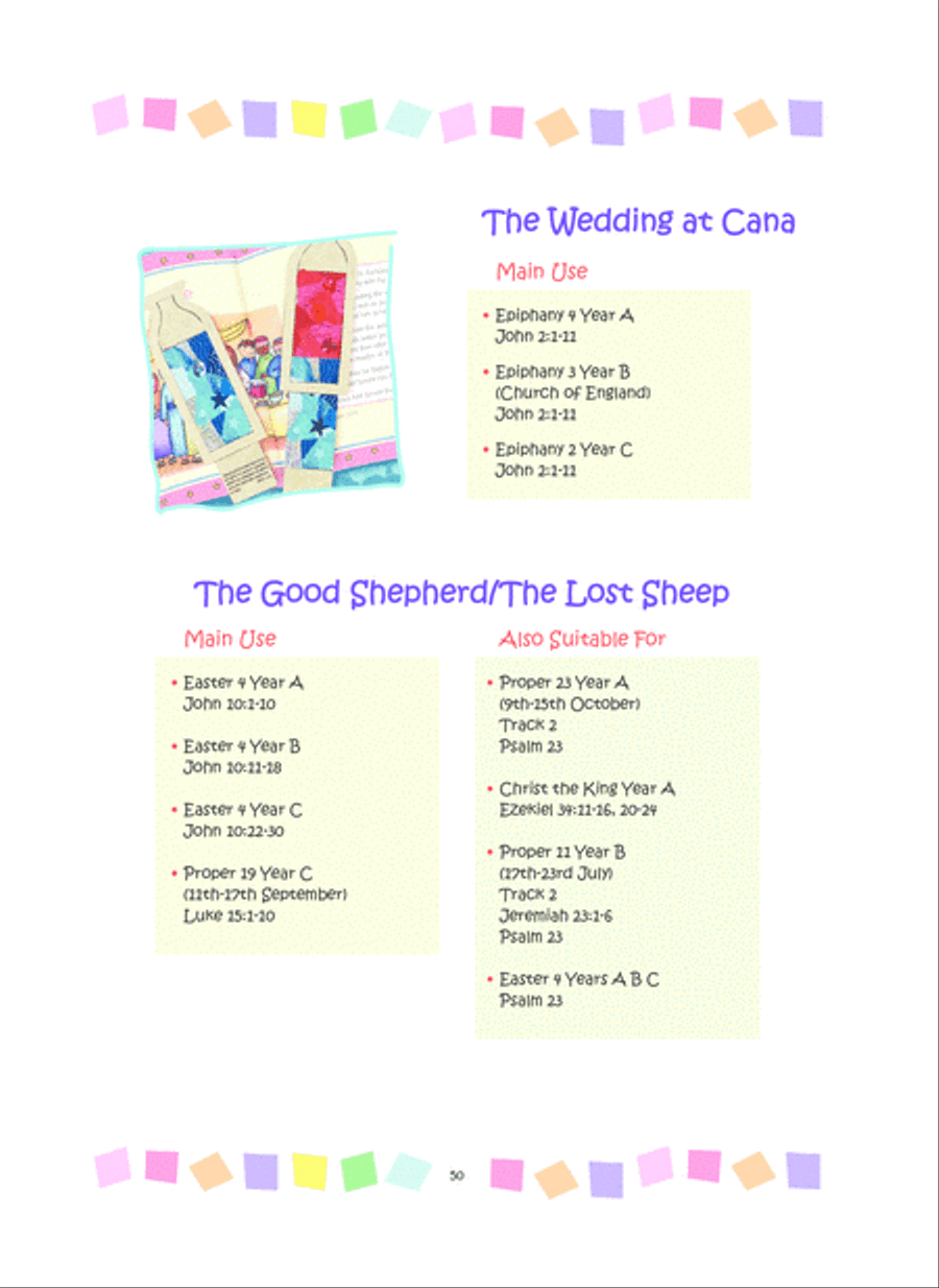 Colour, Make & Doodle - Bible Bookmarks + Cards Collection / Songbook scores gallery preview page 20