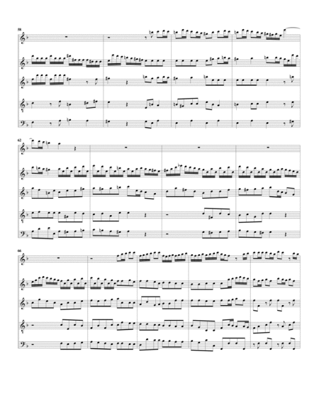 Concerto for oboe and string orchestra, Op.7, no.12 (Arrangement for 5 recorders)
