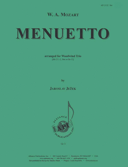 Menuetto - Mozart - Ww 3 - (zezulicka Kuka)