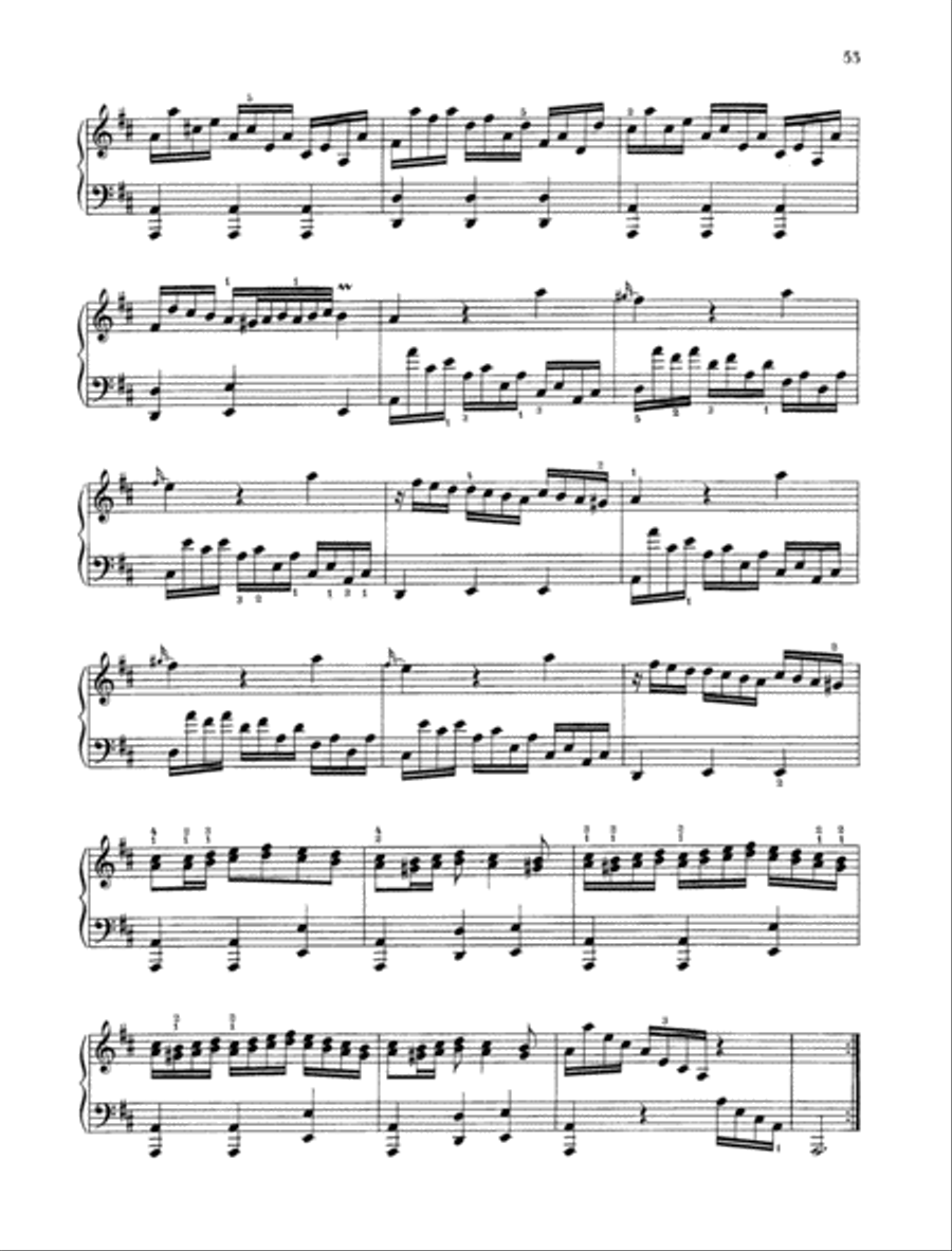 Sonata D major Sonata D major Piano Solo scores gallery preview page 2