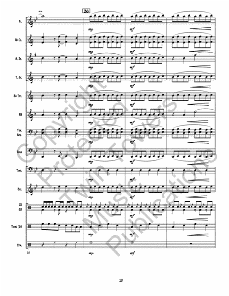 Its Alive! Concert Band scores gallery preview page 11