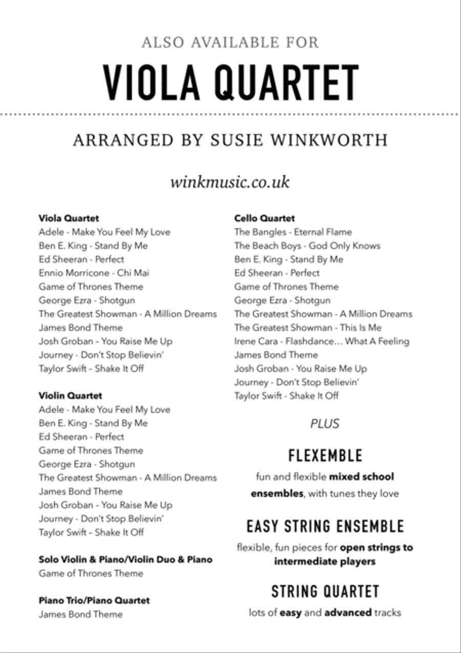 Hey Jude String Quartet scores gallery preview page 2