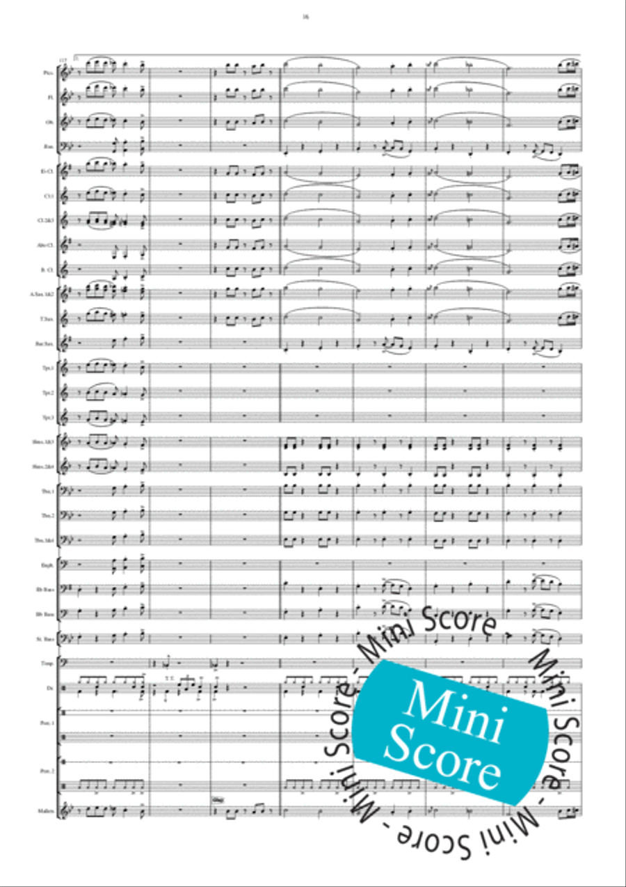 Car Concert Band scores gallery preview page 20