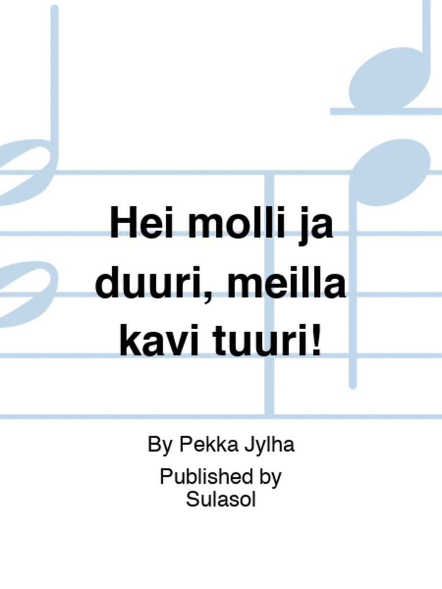 Hei molli ja duuri, meillä kävi tuuri! Viola Solo scores gallery preview page 1