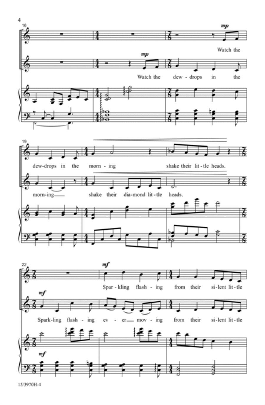 Dewdrops 2-Part scores gallery preview page 4