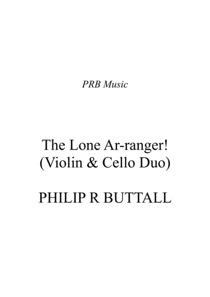 The Lone Ar-ranger! (Violin & Cello) - Score image number null