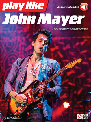 Book cover for Play like John Mayer