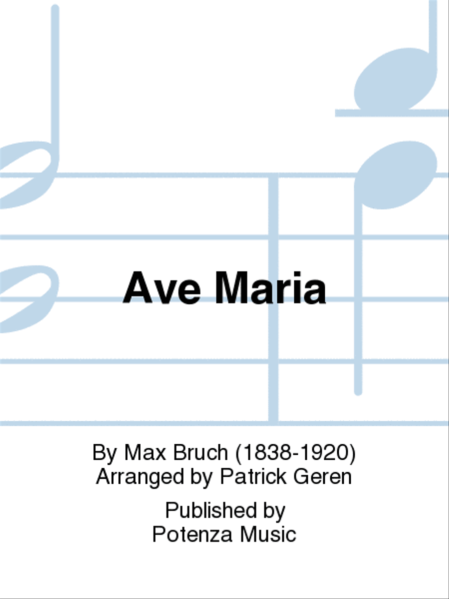 Ave Maria Euphonium scores gallery preview page 1