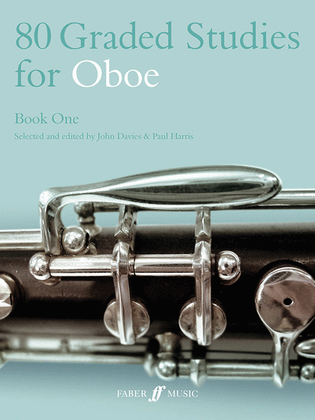 Book cover for 80 Graded Studies for Oboe, Book 1