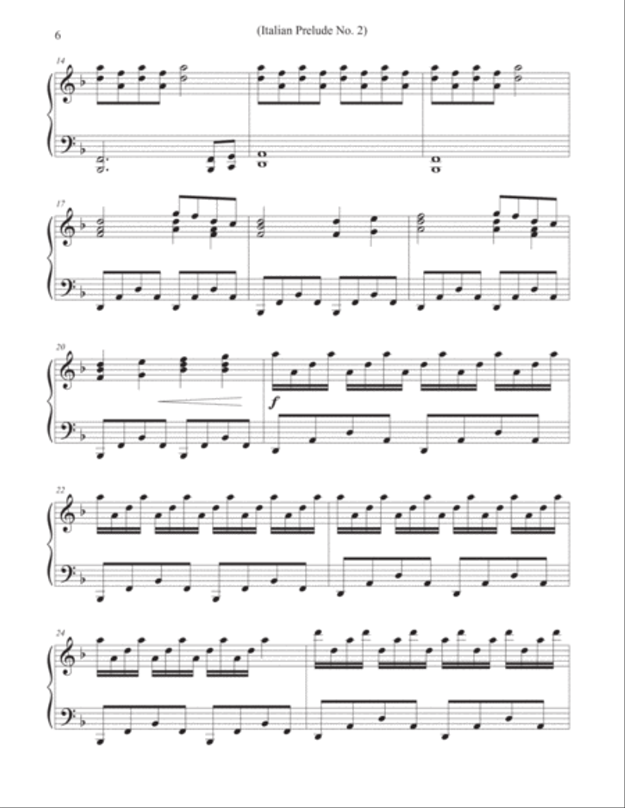 Italian Preludes, Nos. 1-8 - Piano Book Piano Solo scores gallery preview page 6