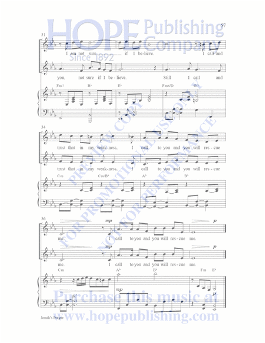 Sailor's Bible Children's Choir scores gallery preview page 58