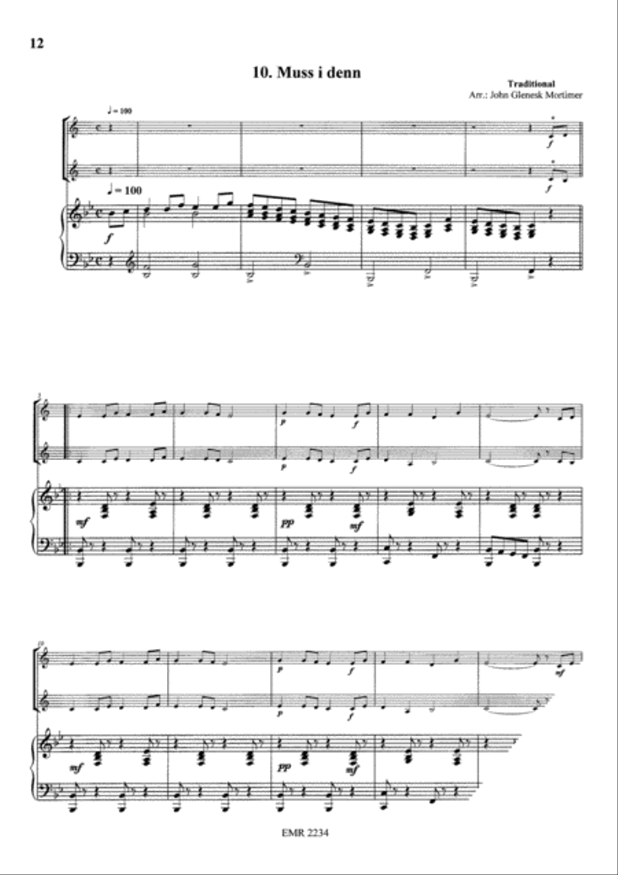 Duos Vol. 1 Clarinet Duet scores gallery preview page 5
