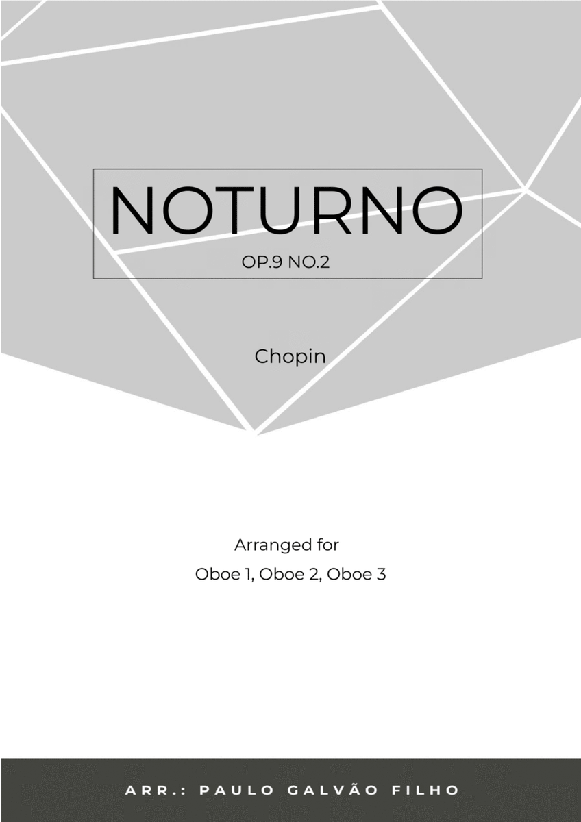 NOTURNO OP.9 NO.2 - CHOPIN - OBOE TRIO image number null