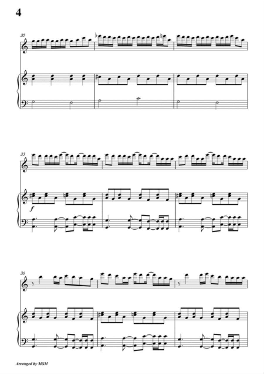 Rodeo (feat. Nas) Flute Solo scores gallery preview page 6