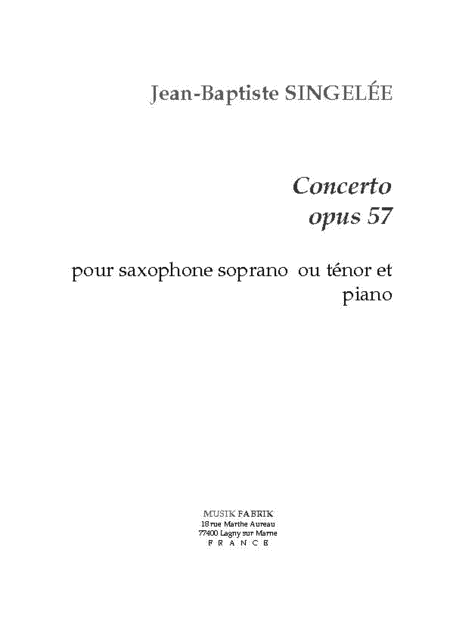 Concerto, Opus 58