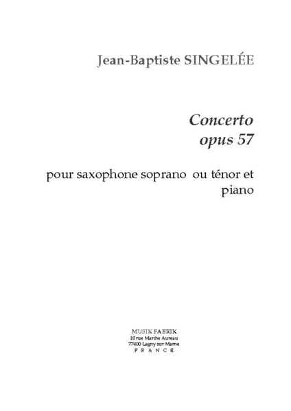 Concerto, Opus 57