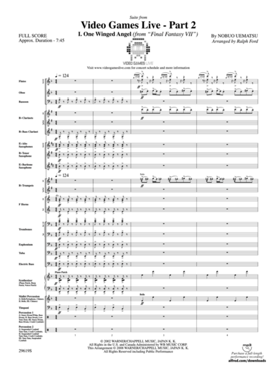 Video Games Live -- Part 2 Concert Band scores gallery preview page 2