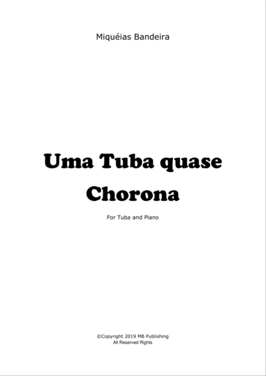 Uma tuba quase Chorona Brass Duet scores gallery preview page 2