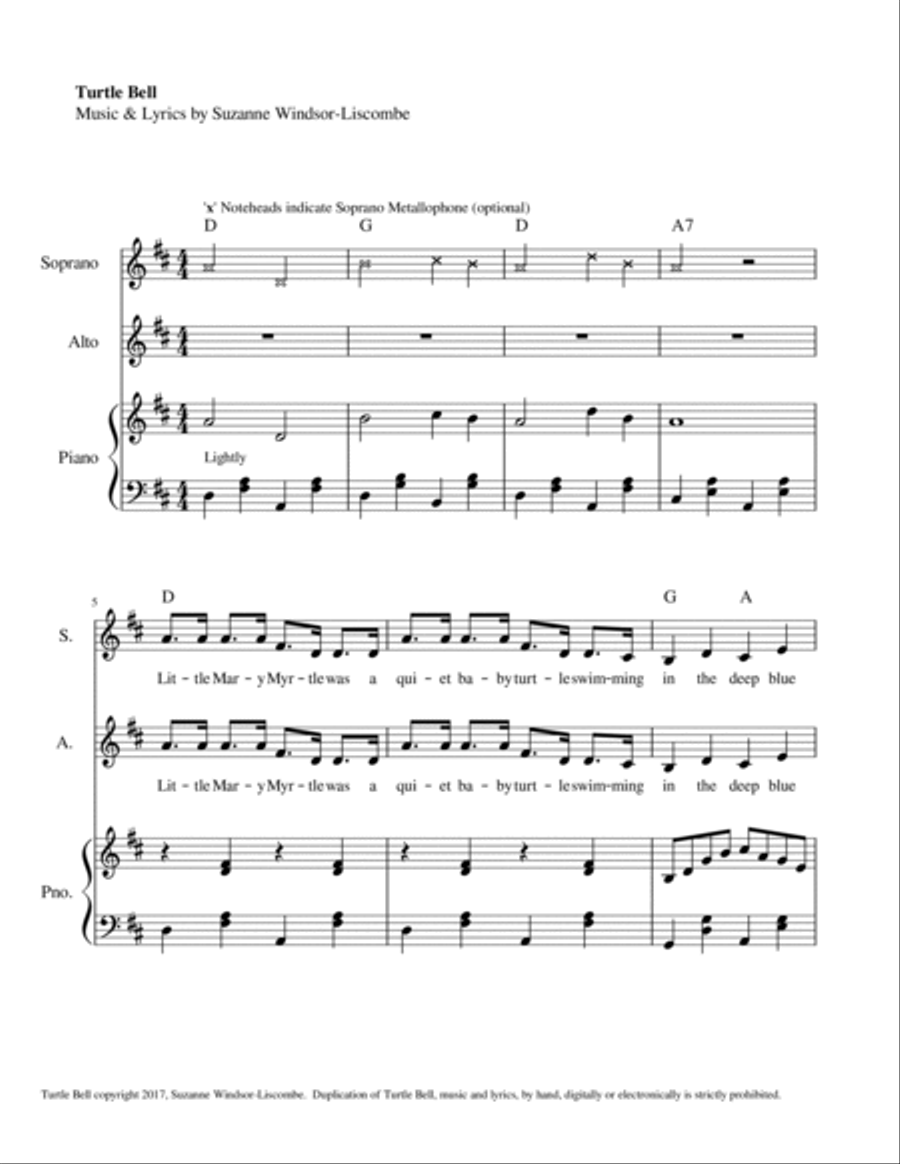 Turtle Bel SA scores gallery preview page 2