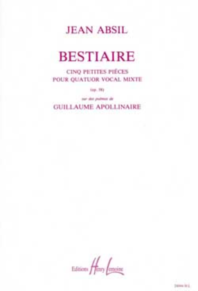 Bestiaire Op. 58