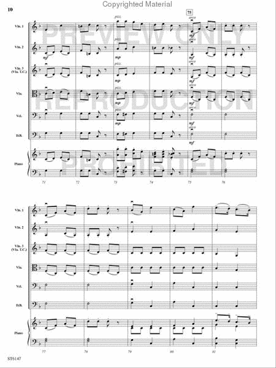 Hansel and Gretel Hansel and Gretel String Orchestra scores gallery preview page 9