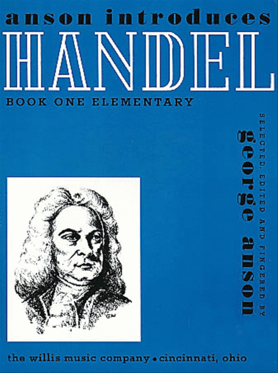 Handel - Short Dance Forms Easy Piano scores gallery preview page 1