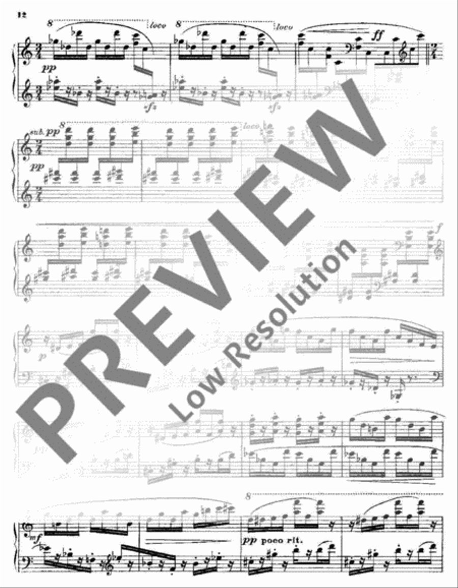 Sonatine Sonatine Piano Solo scores gallery preview page 13