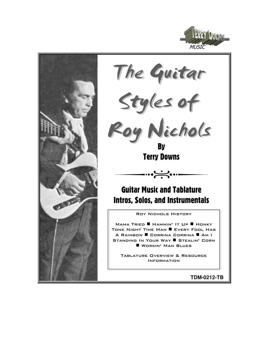 The Guitar Styles of Roy Nichols - Music Score and Tablature Electric Guitar scores gallery preview page 1