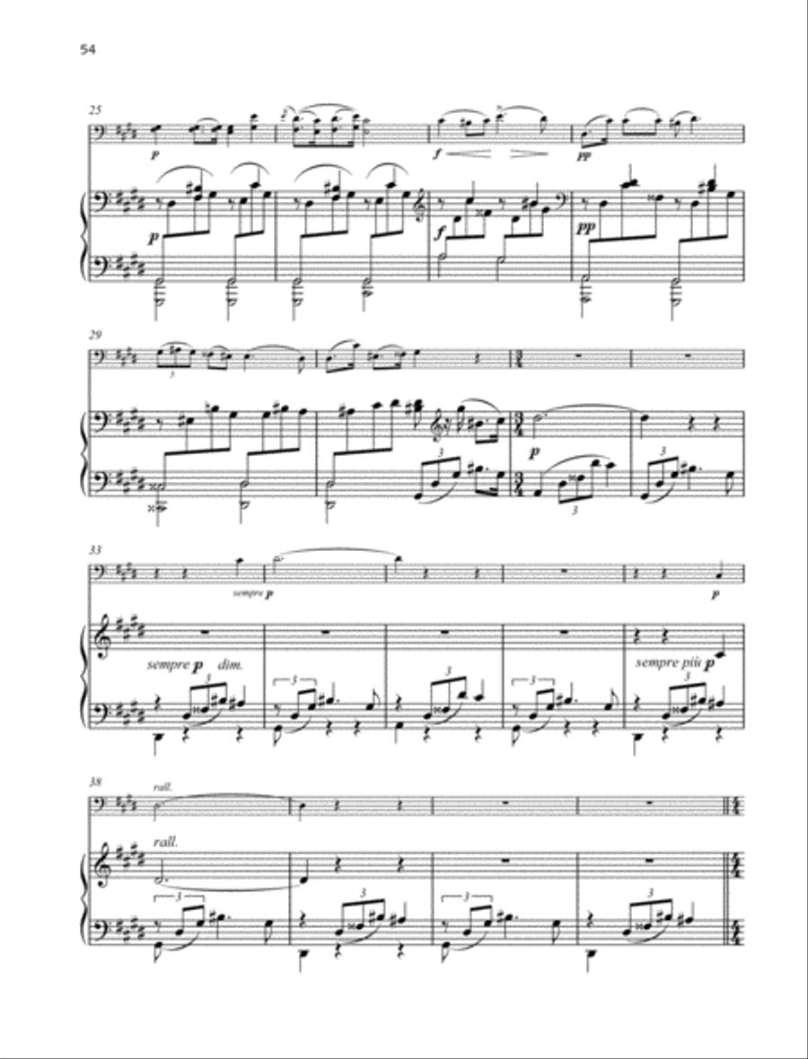 Nocturne Piano Accompaniment scores gallery preview page 3