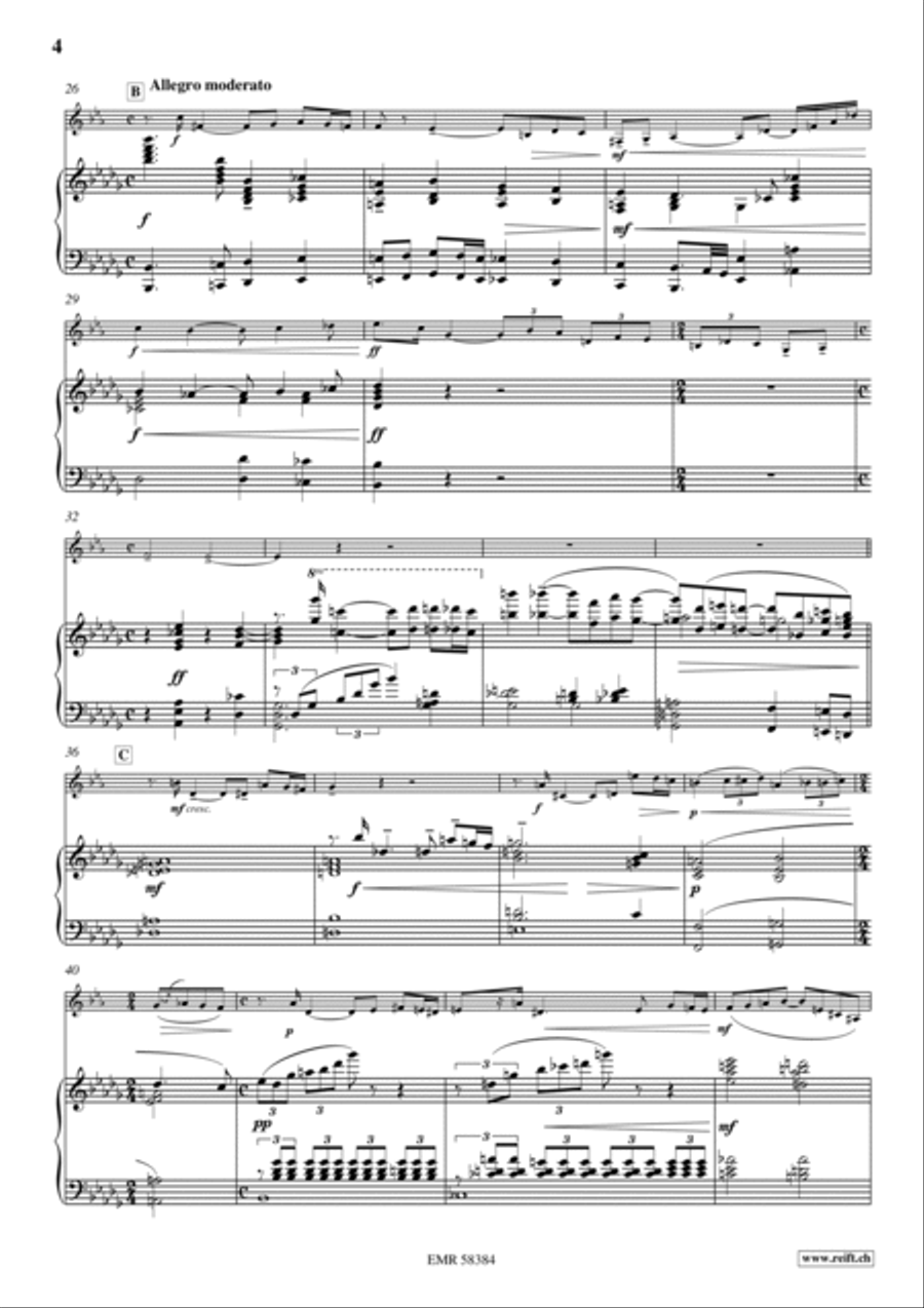 Morceau Symphonique Morceau Symphonique Bass Clarinet scores gallery preview page 5