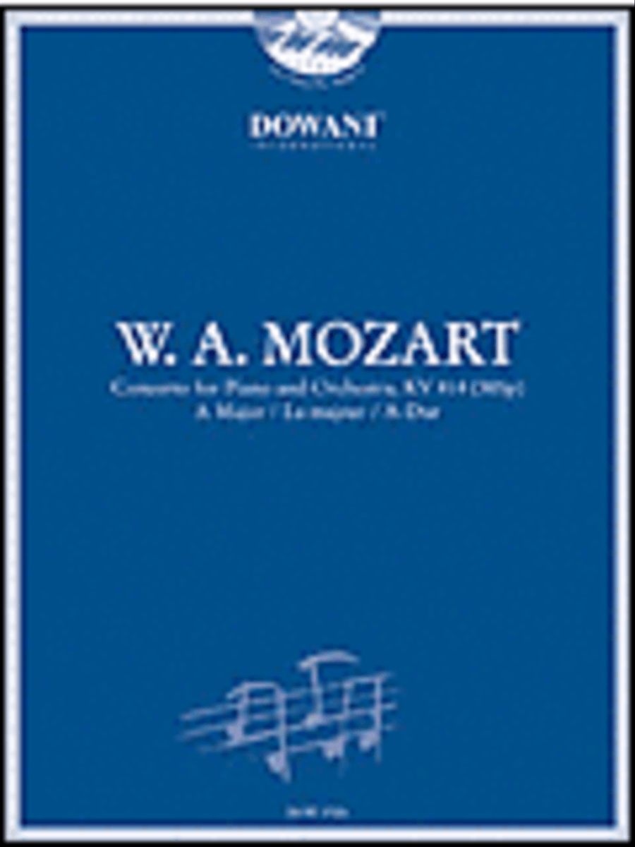 Book cover for Mozart: Concerto for Piano and Orchestra KV 414 (385p) in A Major