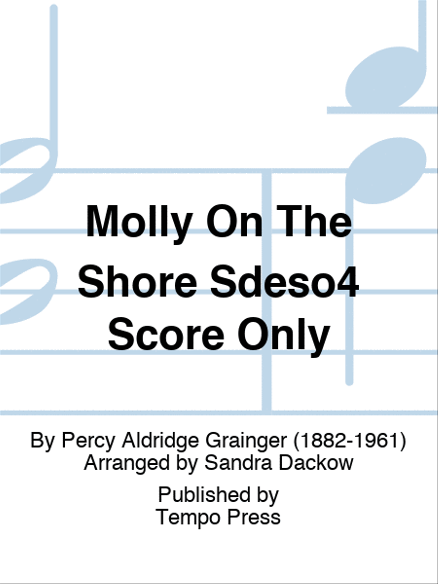 Molly On The Shore Sdeso4 Score Only String Orchestra scores gallery preview page 1
