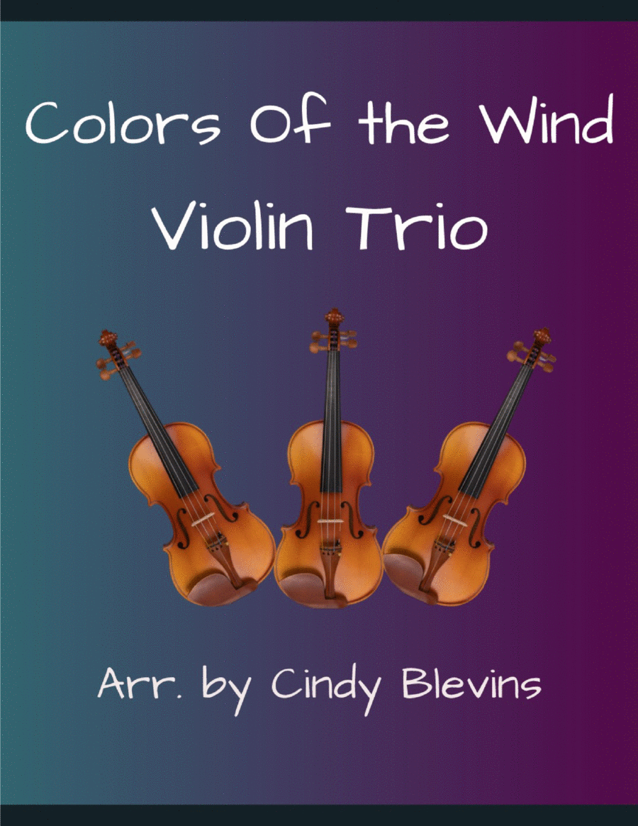 Colors Of The Wind Colors Of The Wind String Trio scores gallery preview page 1