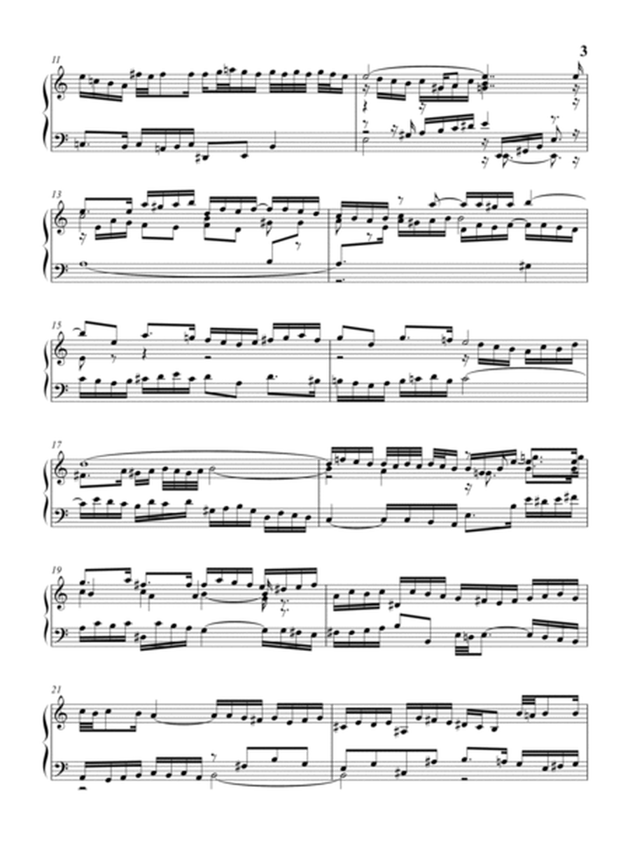 JS Bach: English Suite II - Allemande - BWV 807 - As played by Ivo POGORELICH image number null