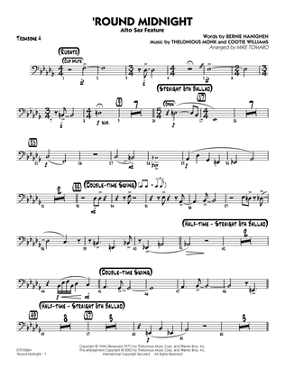 'Round Midnight (arr. Mike Tomaro) - Trombone 4