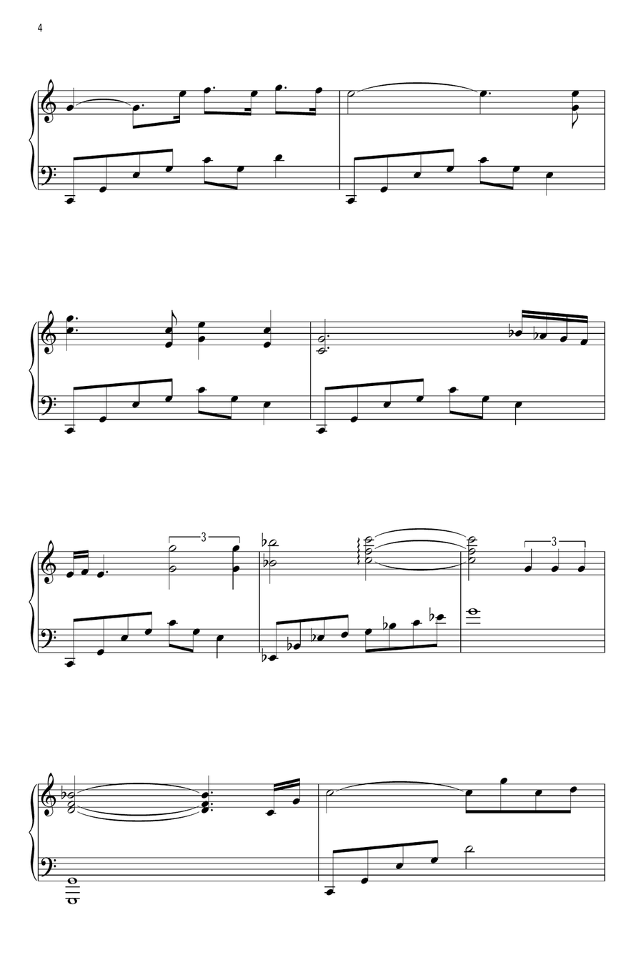 London Skies - A John Lennon Suite Piano Solo scores gallery preview page 4