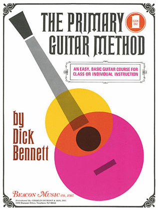 Book cover for The Primary Guitar Method Book 1