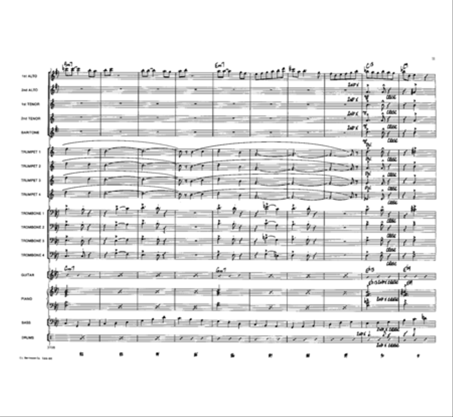 On the Count of 3 On the Count of 3 Jazz Ensemble scores gallery preview page 11