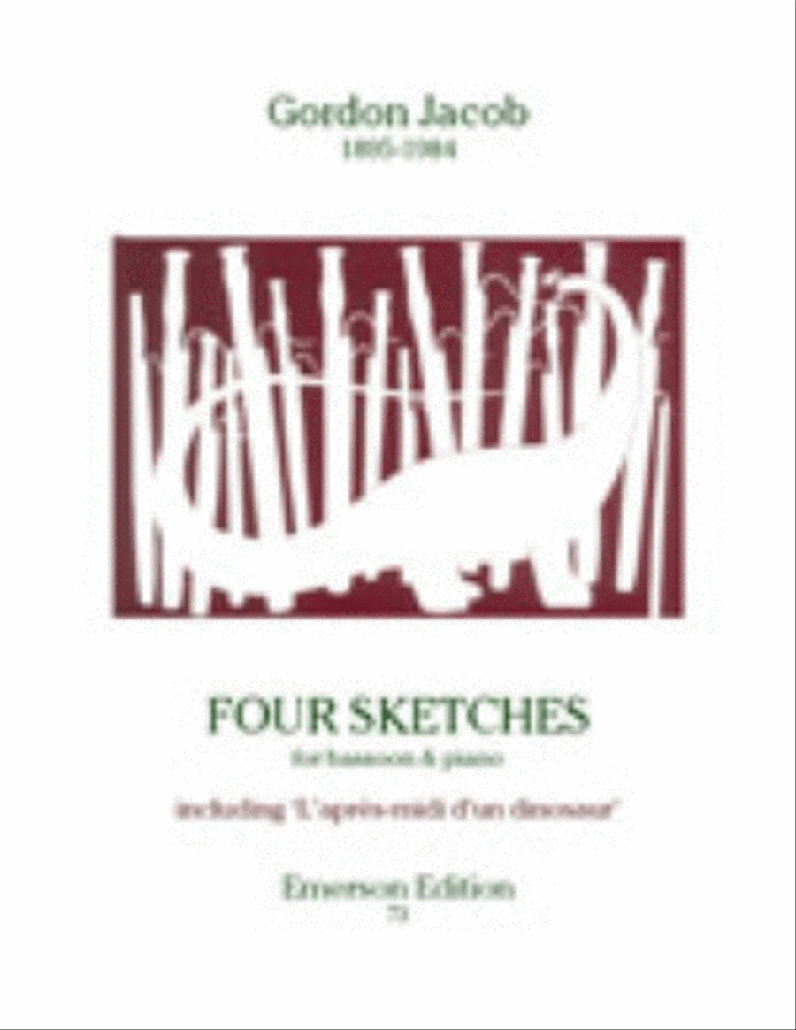 Four Sketches Chamber Music scores gallery preview page 1