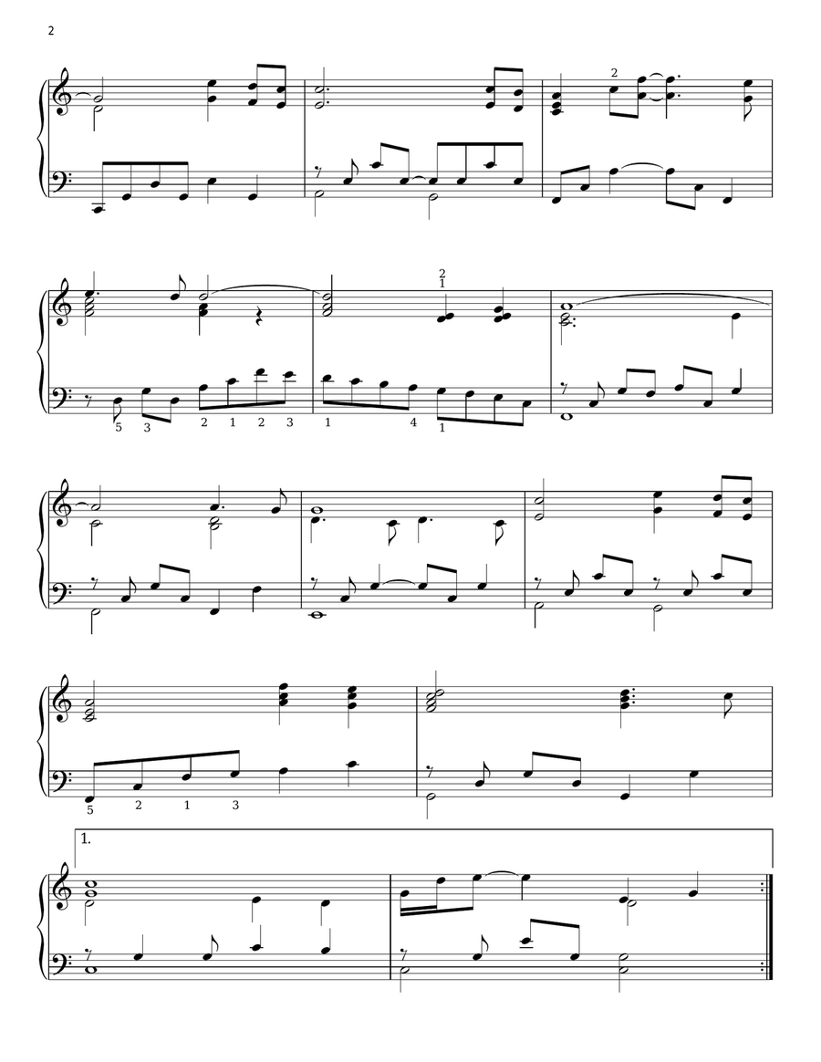Make Us One Piano Solo scores gallery preview page 2