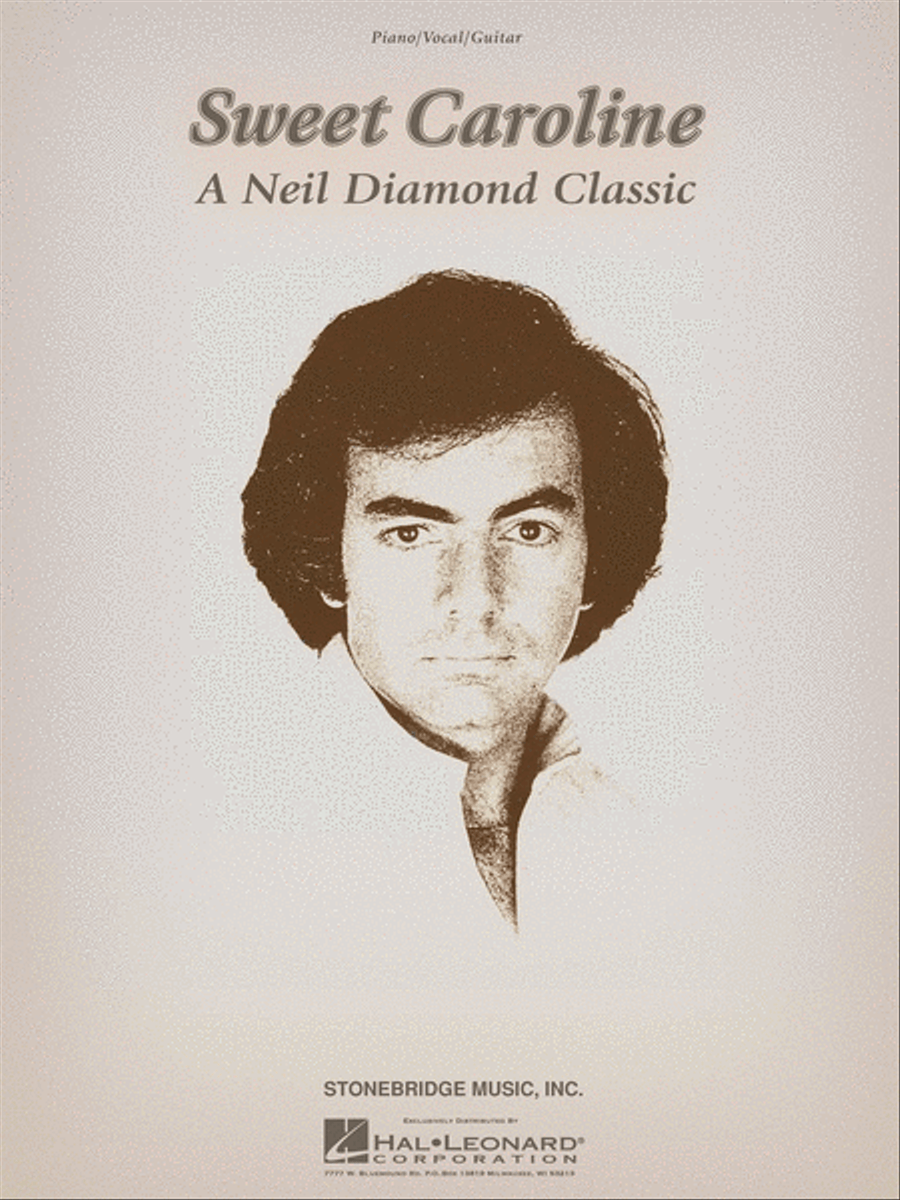 Sweet Caroline Piano, Vocal, Guitar scores gallery preview page 1