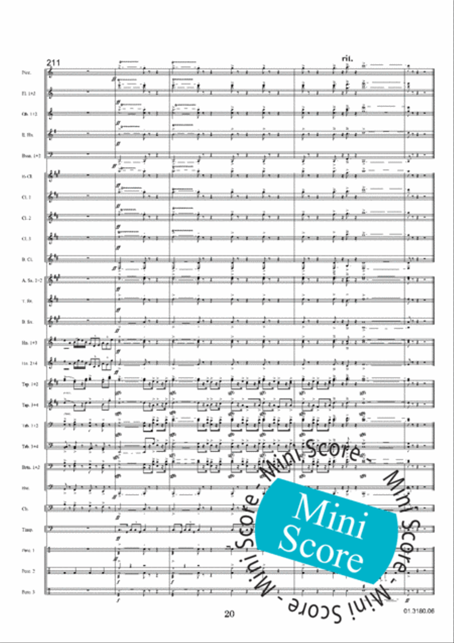 Toward a New Life Toward a New Life Concert Band scores gallery preview page 24