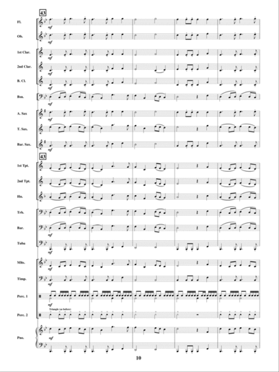 Dreams of Victory Concert Band scores gallery preview page 9